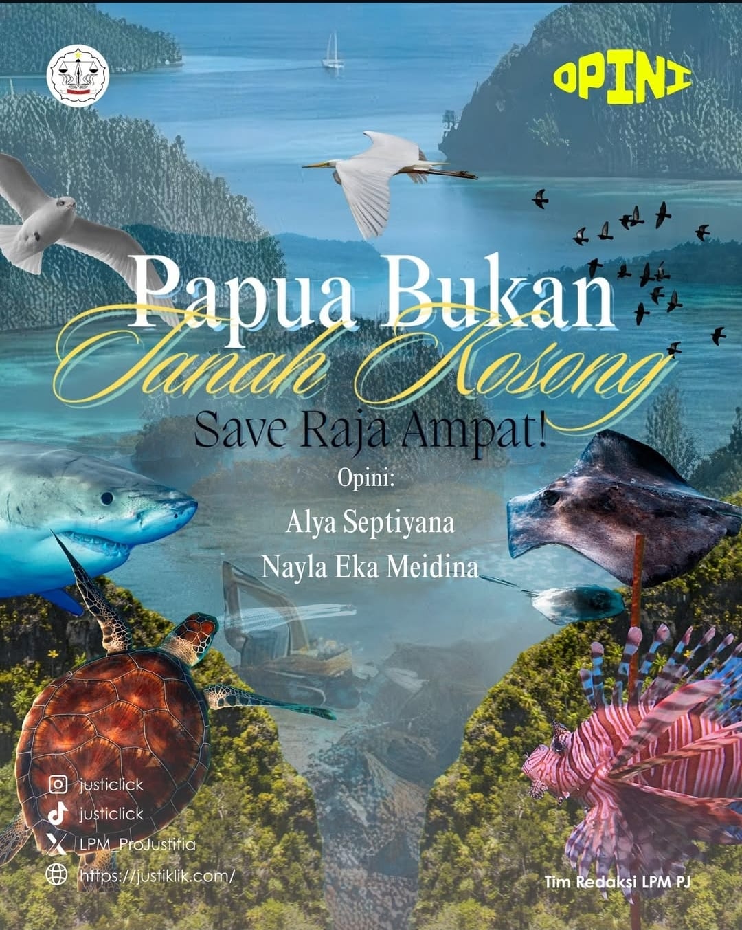 Papua Bukan Tanah Kosong, Save Raja Ampat