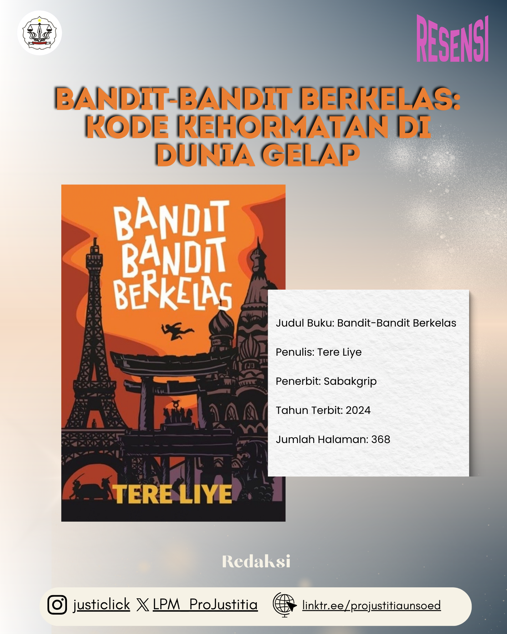 Bandit-Bandit Berkelas: Kode Kehormatan di Dunia Gelap